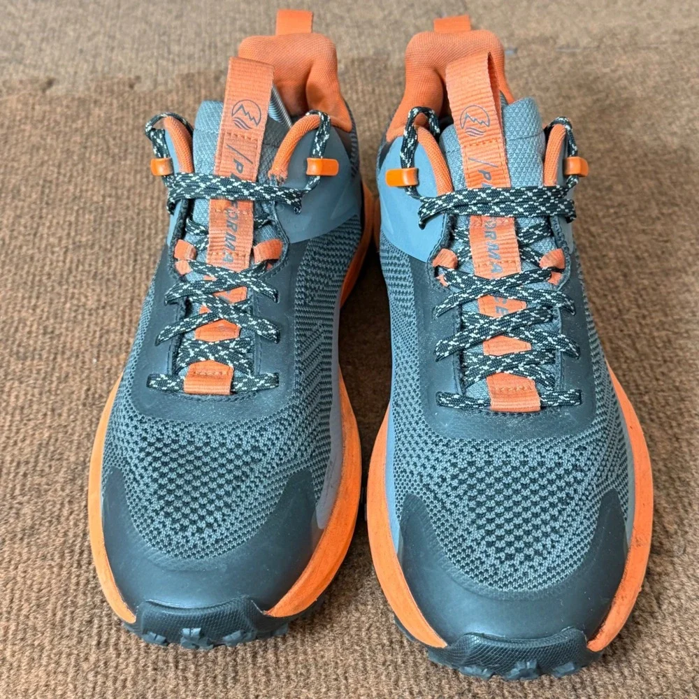Timberland Motion Access Mens 10.5 Grey Orange Trail Hiking Shoes TB0A6DJKENO A-